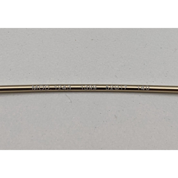 🕶️Made in Italy! Versace Mod.1243 1399 Eyeglasses 52/17 140 /KAE460🕶️ - Picture 7 of 9